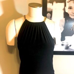 Michael Kors black tank with chains
